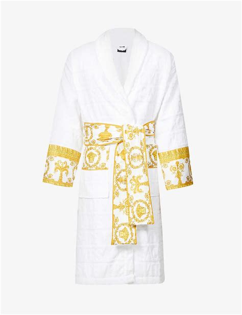 versace robe used|versace bathrobe selfridges.